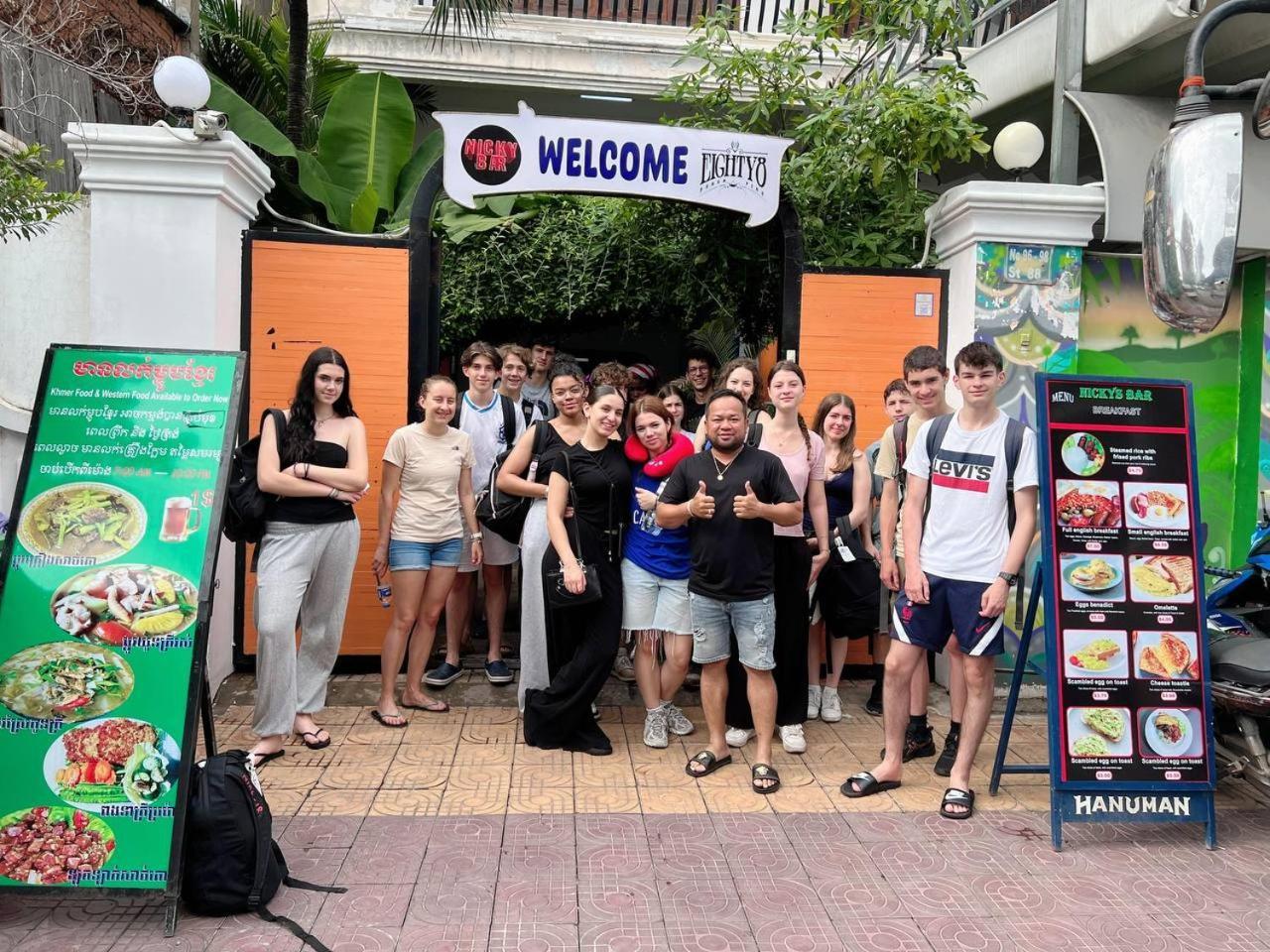The Eighty8 Hostel Phnom Pen Exterior foto